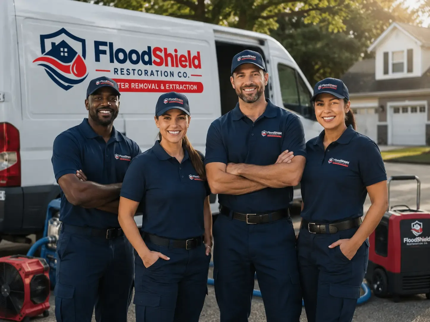 Flood Damage Restoration company in Middleburg, OH